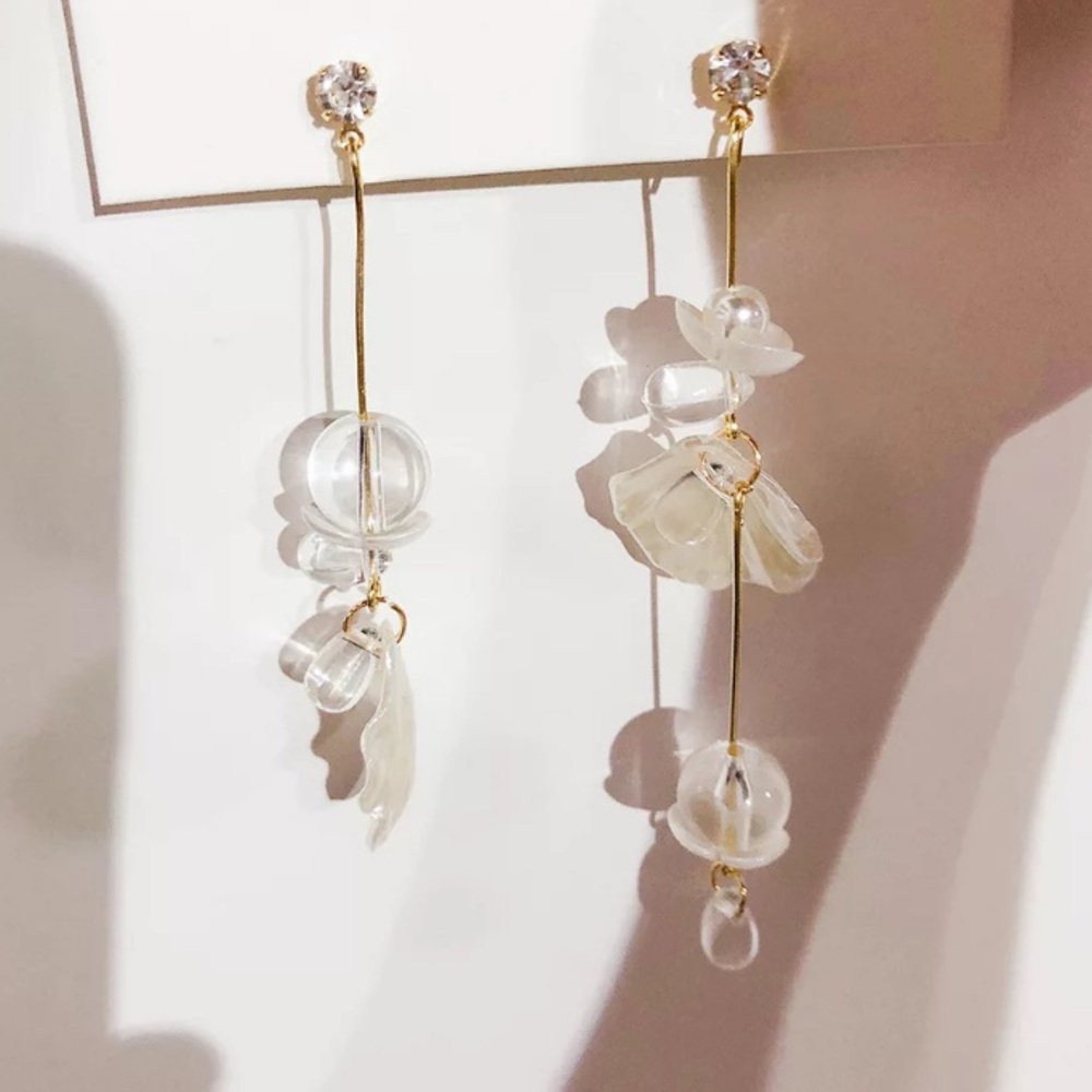Fashion Asymmetrical Earrings - Picture 2 of 5